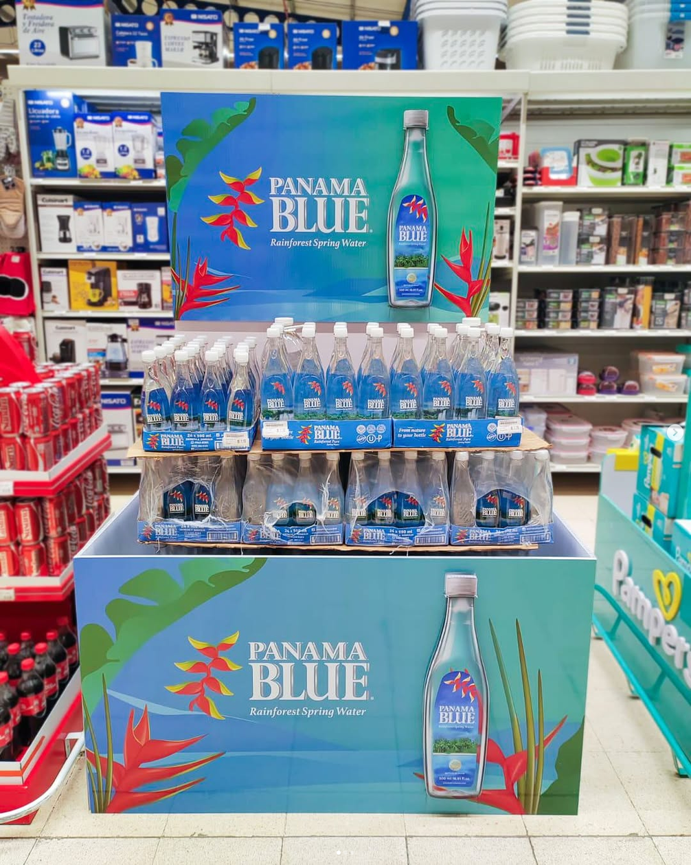Display de Panamá Blue