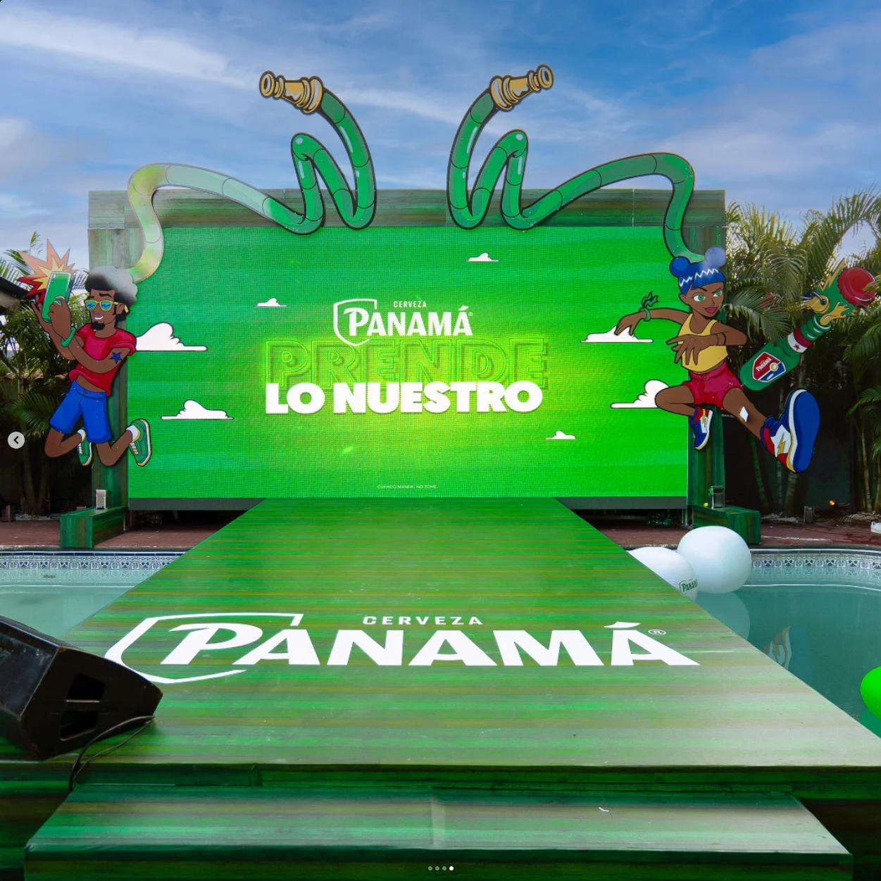 Activación de marca fabricada por Leal